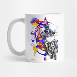 Africa Twin rider Mug